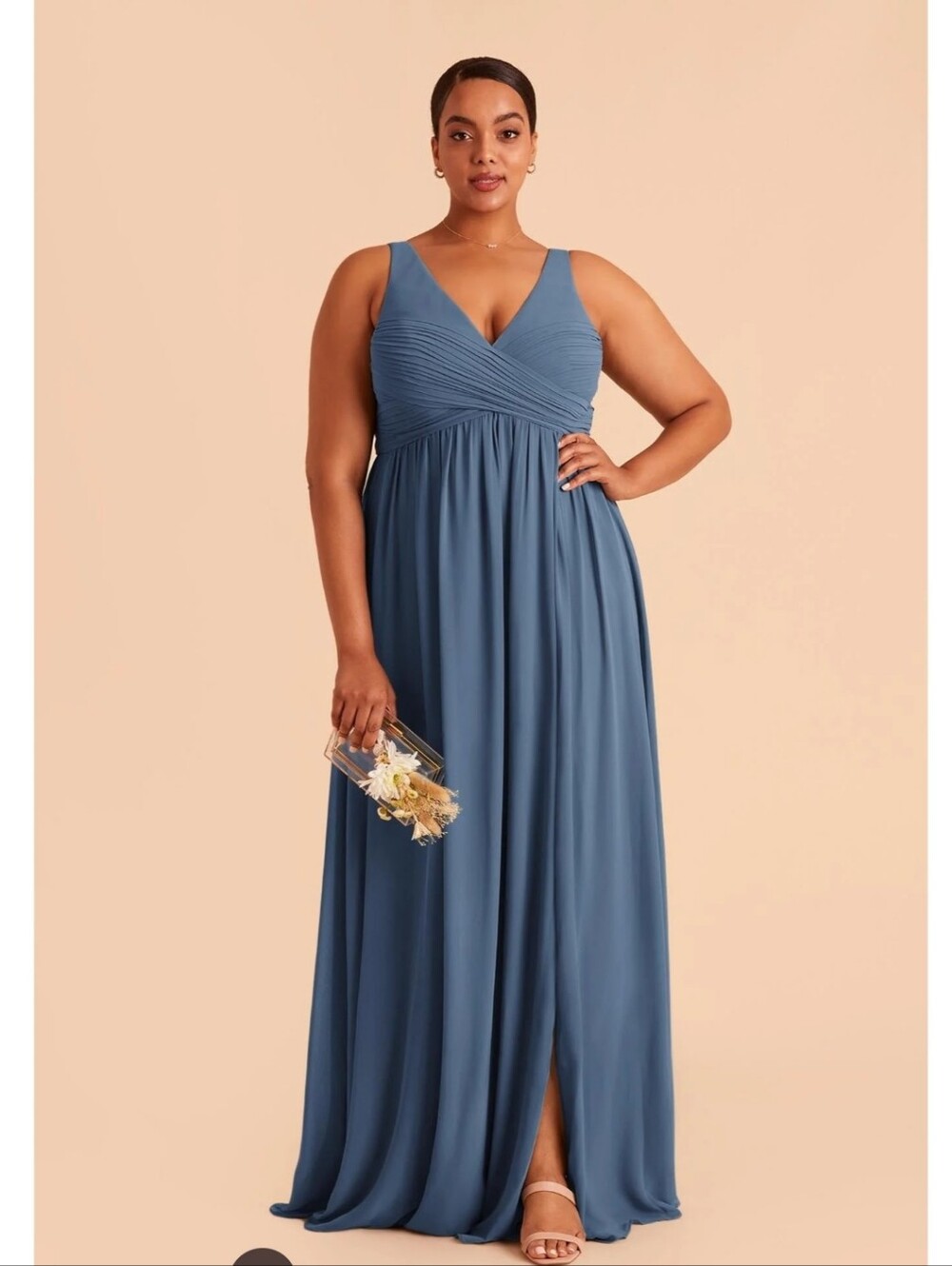 Nwt BIRDY GREY Twilight 'Laurie Chiffon' Maxi Dress XXL